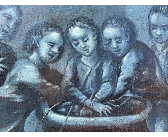 French painter (18th century) - Joseph thrown into the well by his brothers.