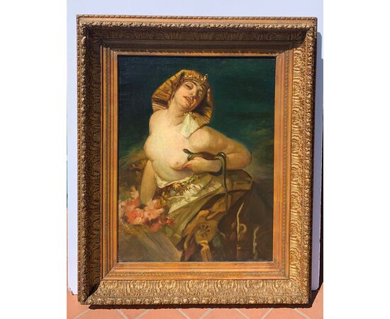 European Symbolist painter (early 20th century) - Cleopatra.