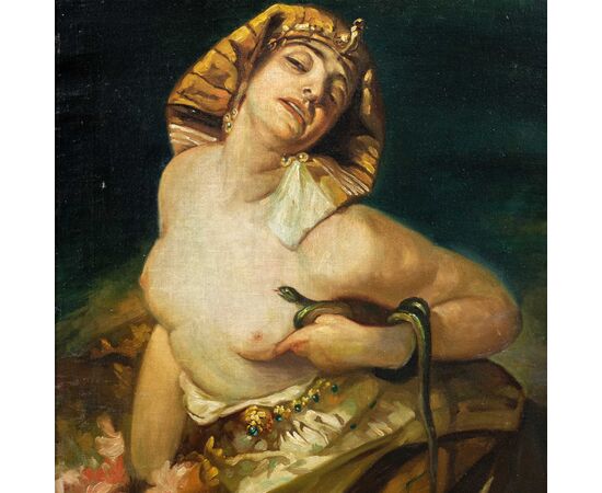 European Symbolist painter (early 20th century) - Cleopatra.