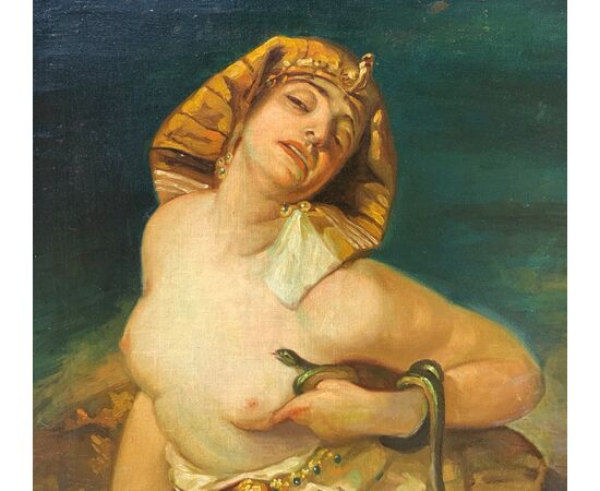 European Symbolist painter (early 20th century) - Cleopatra.