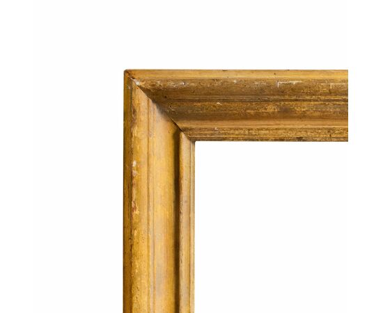 Baroque frame in carved and gilded wood. Tuscany, 17th century.
