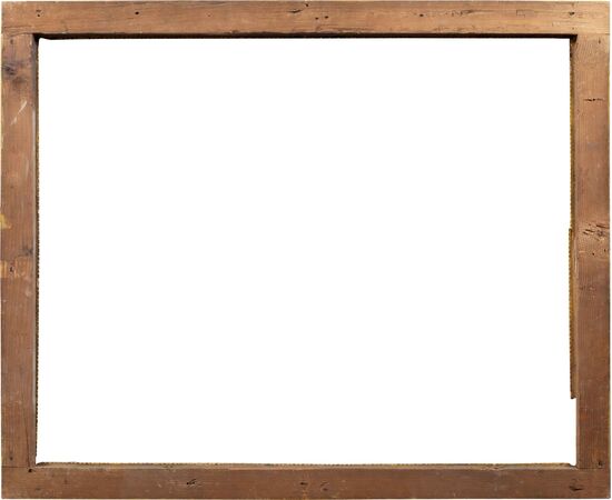 Neoclassical frame in carved and gilded wood. Italy, early 19th century.