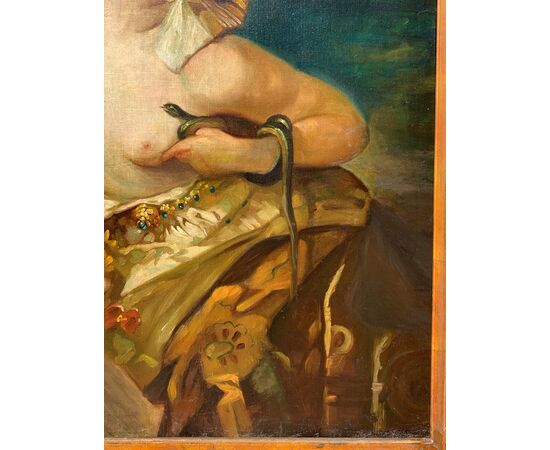European Symbolist painter (early 20th century) - Cleopatra.