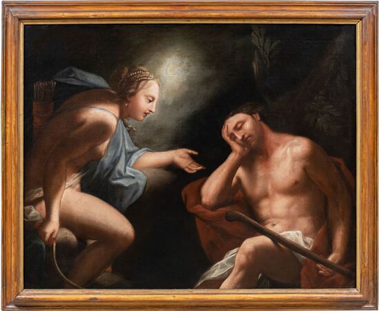 Antonio Bellucci (Venice 1654 - Soligo 1726) - Diana and Endymion.