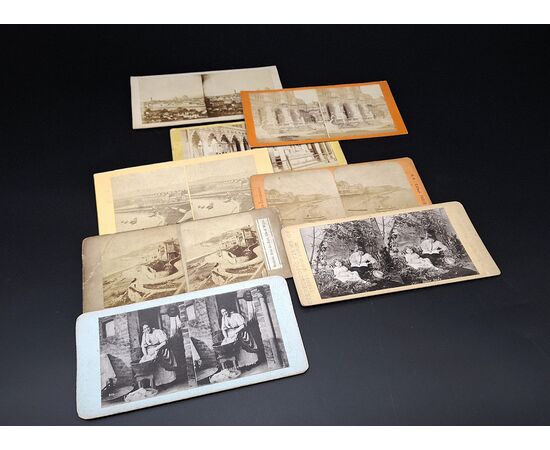 Grande Lente di ingrandimento , visore tridimensinale, Grafoscopio, fine 800