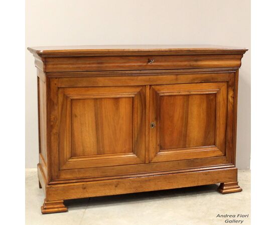 Antique Louis Philippe Capuchin Credenza in Walnut - 19th Century