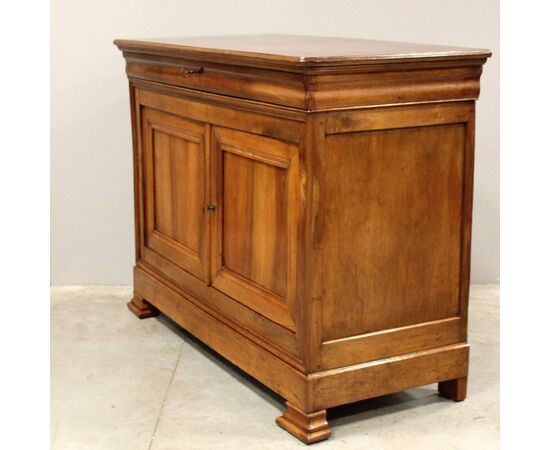 Antique Louis Philippe Capuchin Credenza in Walnut - 19th Century