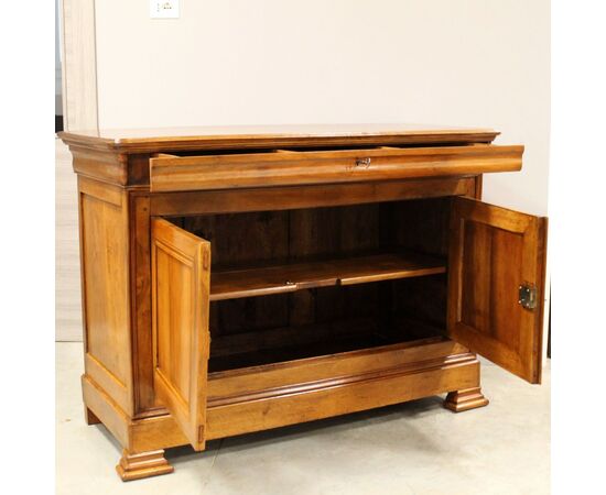 Antique Louis Philippe Capuchin Credenza in Walnut - 19th Century