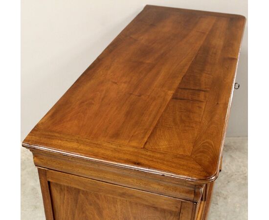 Antique Louis Philippe Capuchin Credenza in Walnut - 19th Century