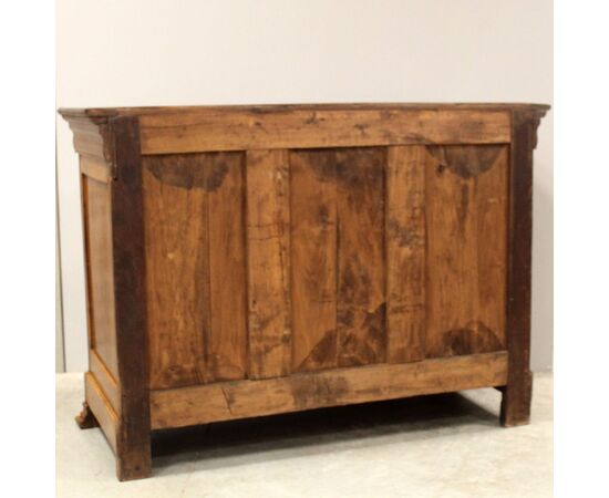 Antique Louis Philippe Capuchin Credenza in Walnut - 19th Century