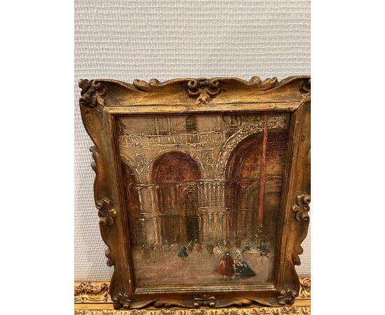 Expressionist painting "CARNIVAL IN VENICE"