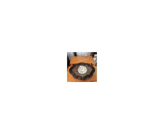 Wooden clock cm. 62 x 50