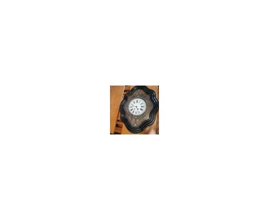 Wooden clock cm. 62 x 50