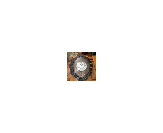 Wooden clock cm. 62 x 50