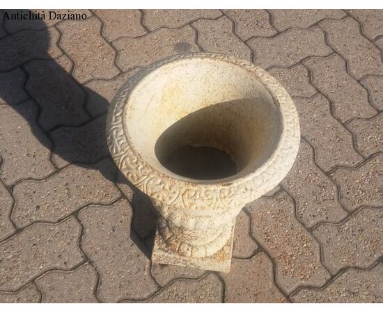 Cast iron vases