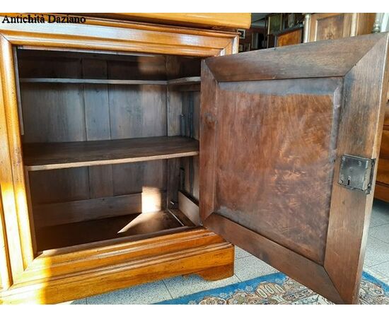 Blonde Walnut Credenza