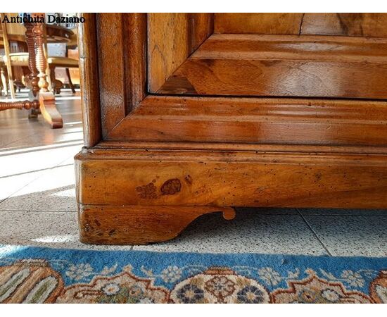 Blonde Walnut Credenza