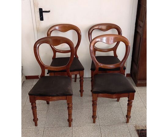 Walnut chairs