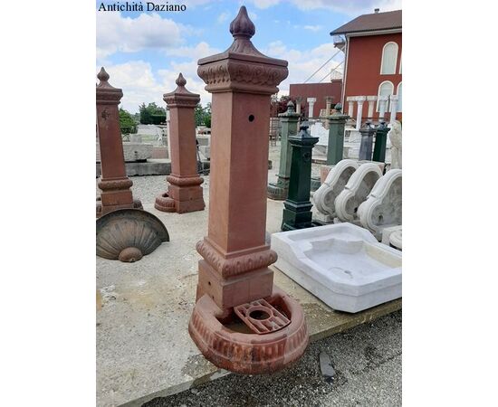Old Milan fountain