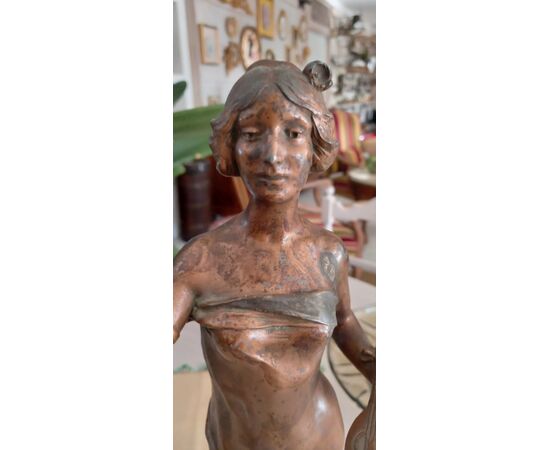 Bronze Patinated Sculpture