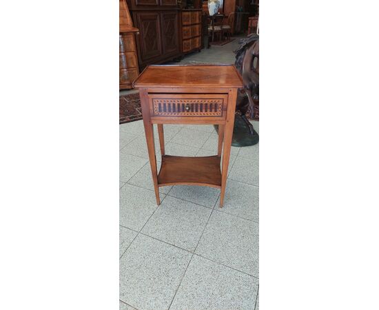 Louis XVI walnut table
