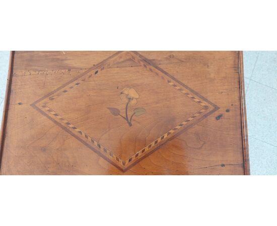 Louis XVI walnut table