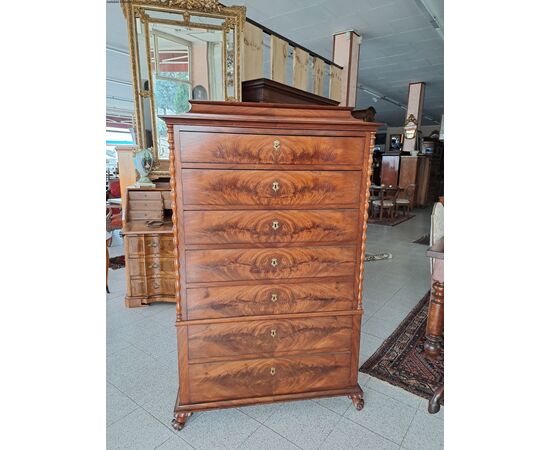 Mahogany Highboy