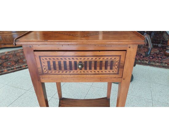 Louis XVI walnut table