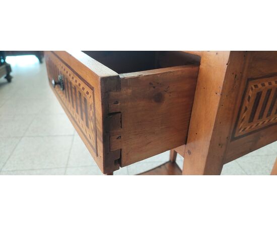 Louis XVI walnut table