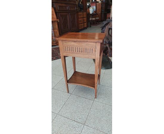 Louis XVI walnut table