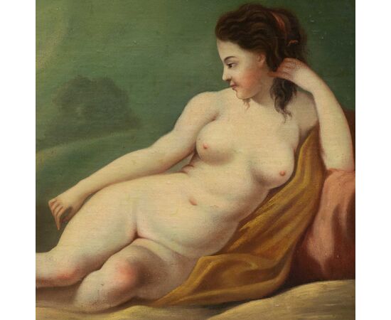 Pittore italiano (XVIII-XIX sec.) - Nudo femminile.