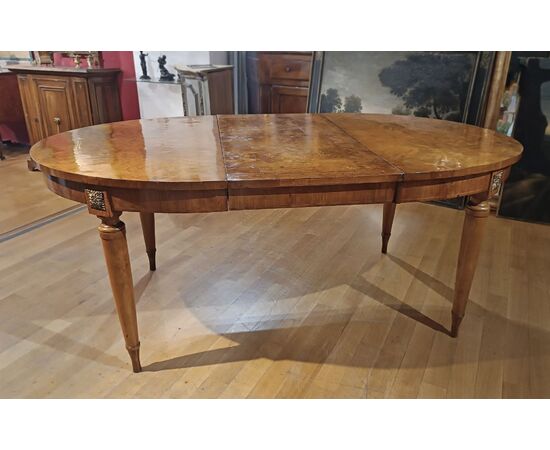 MID-19th CENTURY THUJA ROOT DINING TABLE