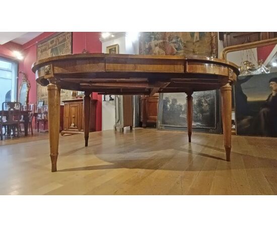 MID-19th CENTURY THUJA ROOT DINING TABLE
