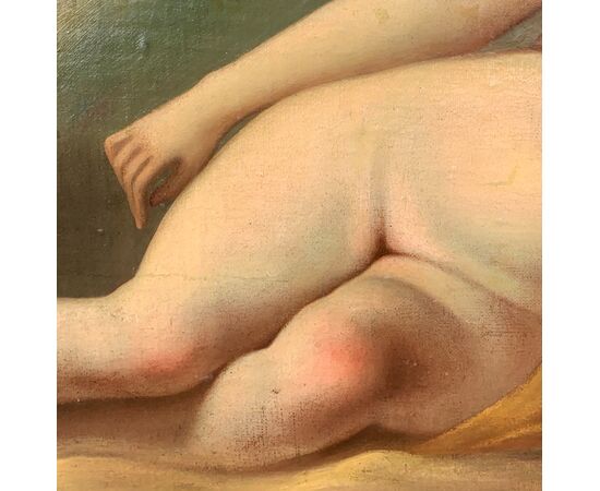 Pittore italiano (XVIII-XIX sec.) - Nudo femminile.