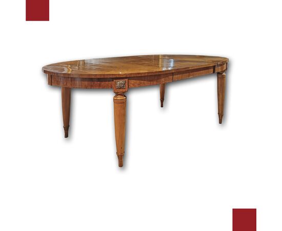 MID-19th CENTURY THUJA ROOT DINING TABLE
