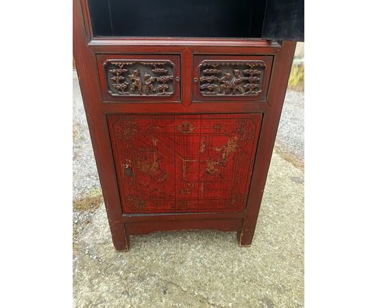 Piccolo mobile a due scomparti cm. 54 x 34 x 100