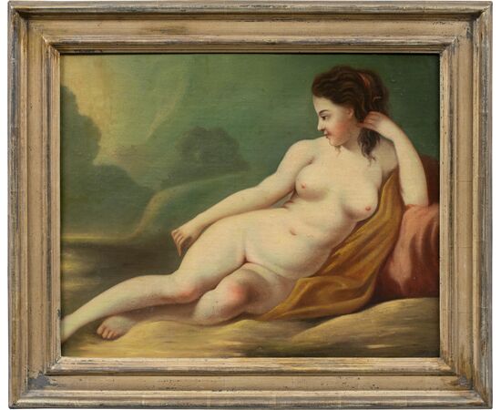 Pittore italiano (XVIII-XIX sec.) - Nudo femminile.