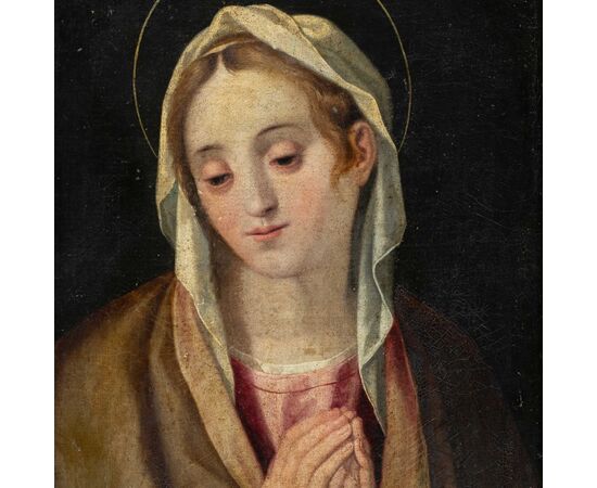 Maestro umbro-romano (XVI-XVII sec.) - Madonna orante.
