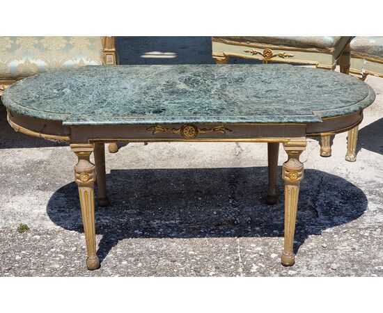 Salotto in stile Luigi XVI, produzione veneta, seconda metà dell’Ottocento