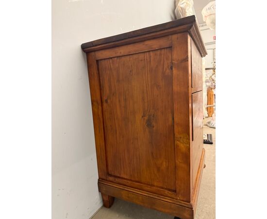 Antico mobiletto credenzino toscano XIX, 84x66x49cm restaurato