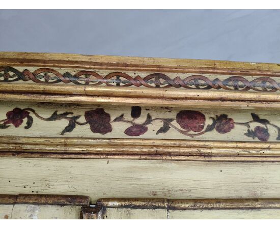 Lacquered cabinet (Arte Povera style), Marche, 18th century