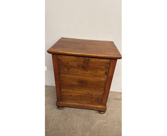 Antico mobiletto credenzino toscano XIX, 84x66x49cm restaurato