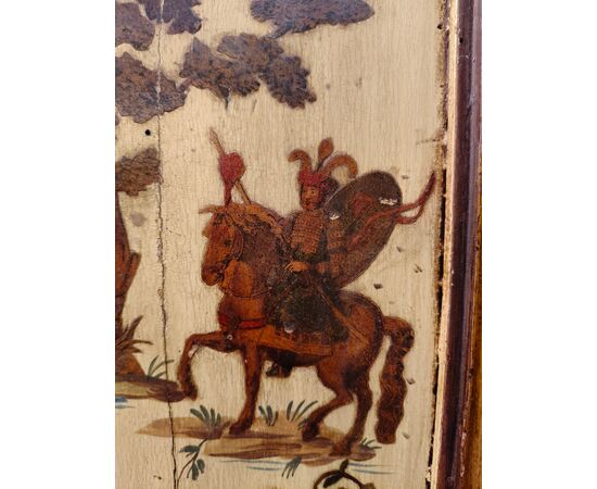 Lacquered cabinet (Arte Povera style), Marche, 18th century