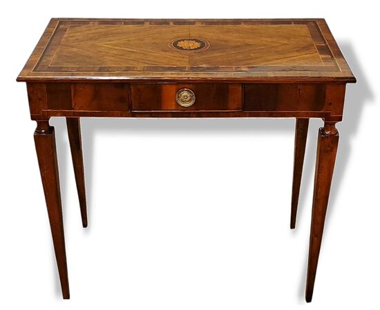SMALL VENEERED WRITING DESK - EMILIA - LOUIS XVI