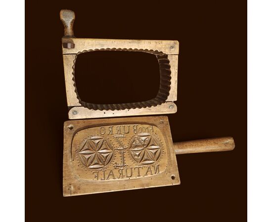 Refined butter mold, Lombardy Alps, 19th century
