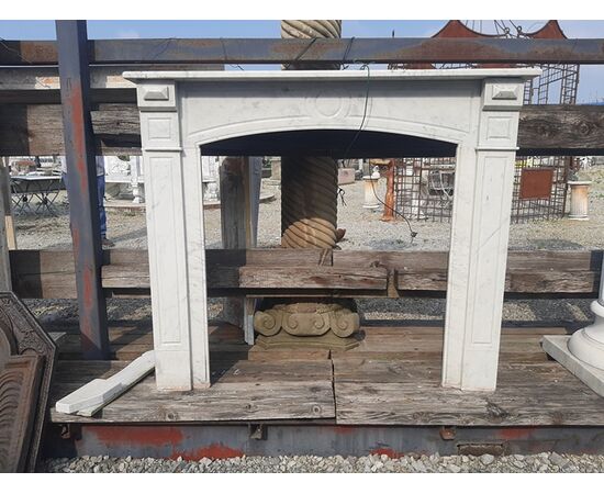 Louis Philippe fireplace mantel