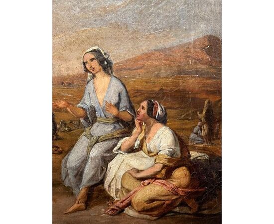 GENRE SCENE WITH SHEPHERD AND WOMEN