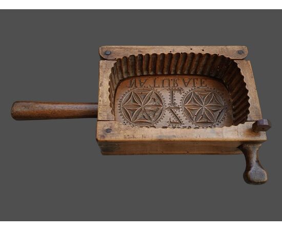 Refined butter mold, Lombardy Alps, 19th century