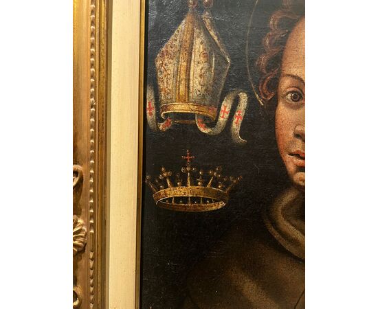 Ritratto di Santo Vescovo Francescano
