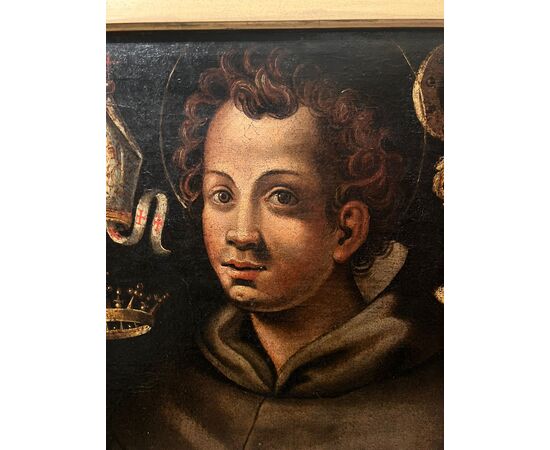 Ritratto di Santo Vescovo Francescano